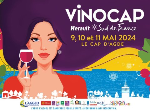 VINOCAP 2024 Camping les Jardins d'Agathe Cap d'Agde!