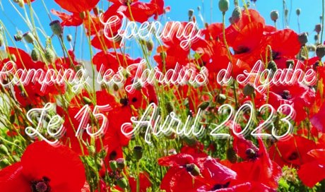 Opening le samedi 15 avril 2023 au Cap d'Agde