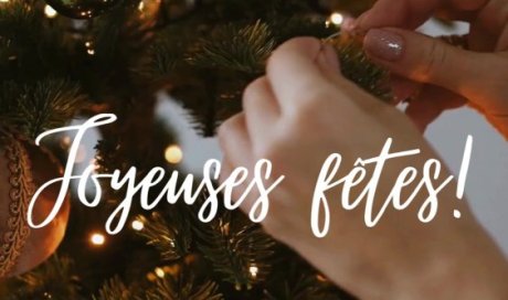Le Camping les Jardins d'Agathe Cap d'Agde vous souhaites de Joyeuses Fêtes!