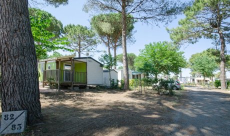 Emplacement avec sanitaire privatif  100m² à 110m² au Cap d'Agde
