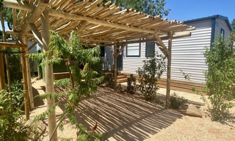 Nouveau quartier prestige Garden au Camping les Jardins d'Agathe Cap d'Agde!