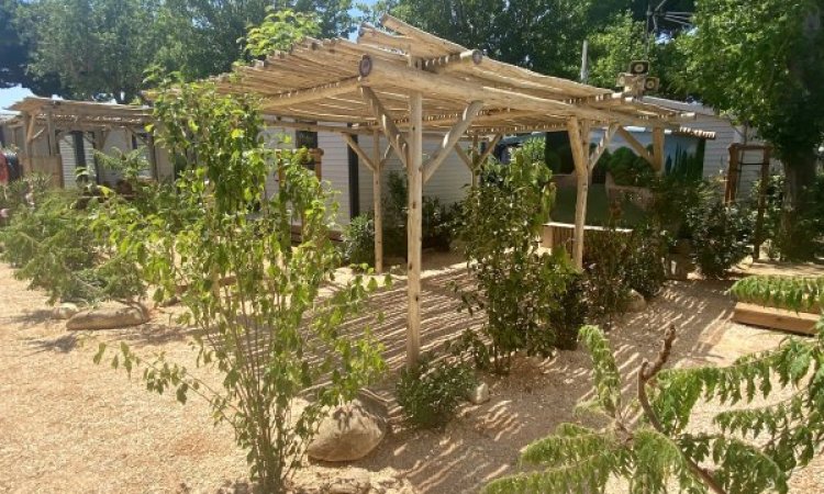 Nouveau quartier prestige Garden au Camping les Jardins d'Agathe Cap d'Agde!