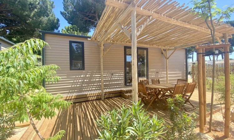 Nouveau quartier prestige Garden au Camping les Jardins d'Agathe Cap d'Agde!